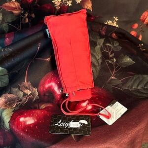 Leighton Red collapsible pocket Umbrella